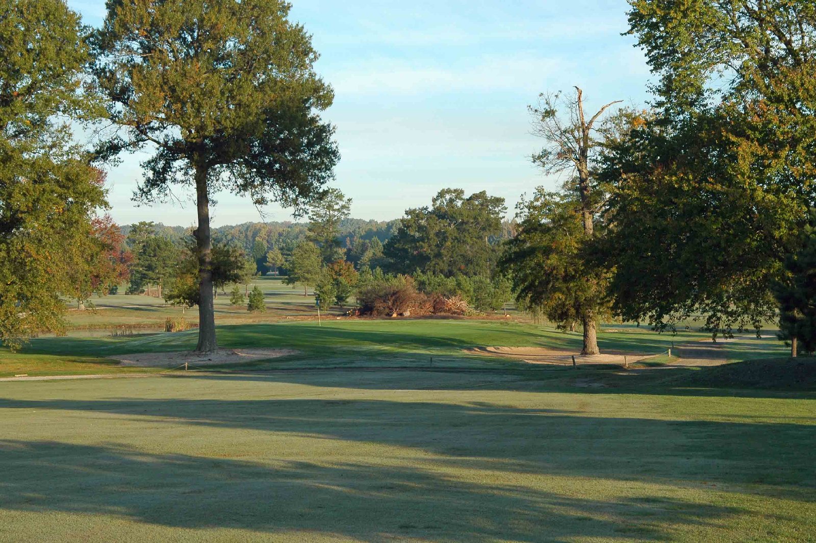 Lake Course Layout The Hollows Golf Club